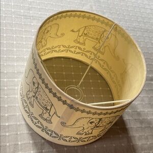 Elephant Print Lampshade